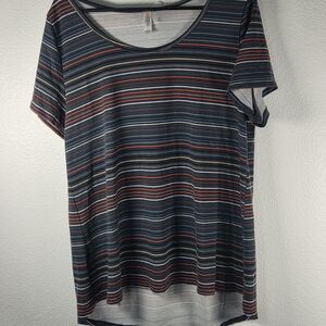 Striped Women's Top - Multicolor